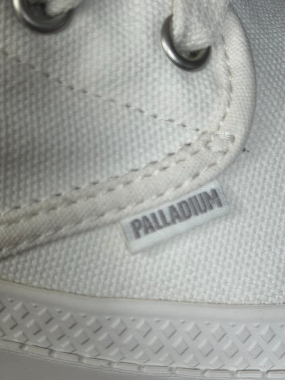 Palladium Pampa Hi Star White Canvas Boots NIB - Picture 5 of 7